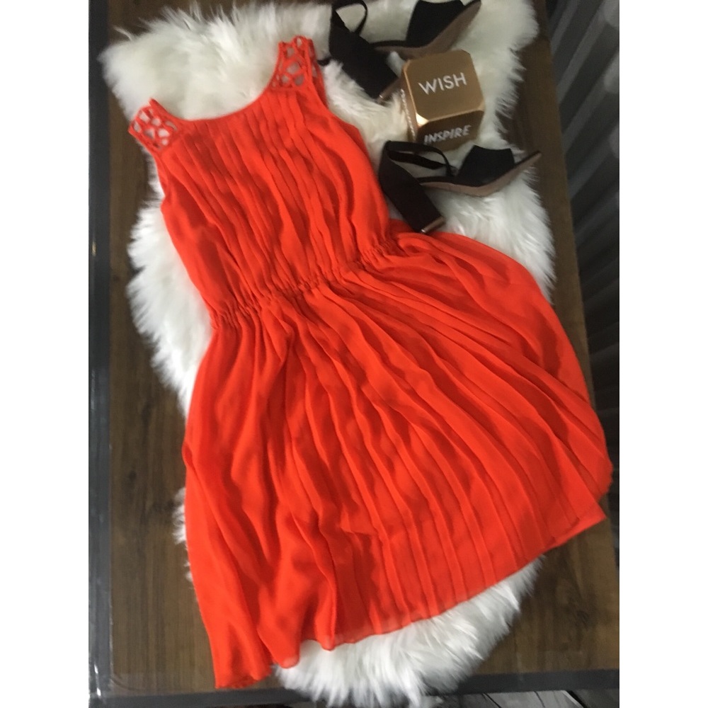 Jessica Simpson Orange dress